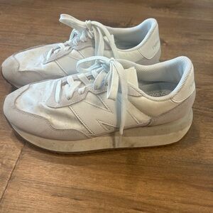 New Balance Off-White Casual Sneakers